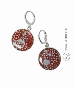 ranku-darbo-auskarai-kabantys-moterims-autoroniai-veinetiniai-papuosalai-latinge--far-away-red-bloom-raudoni_auskairai