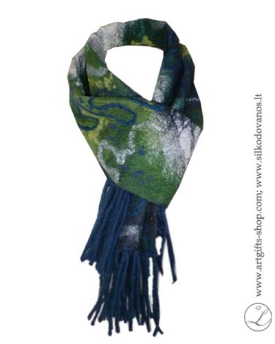 -blue-green-water-hand-felted-merino-wool-scarf--l-gifts-lina-egle-urbonaite--3
